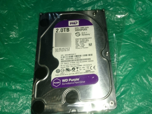 Disco Duro 2tb (2000gb) Sata Western Digital En Buen Estado 