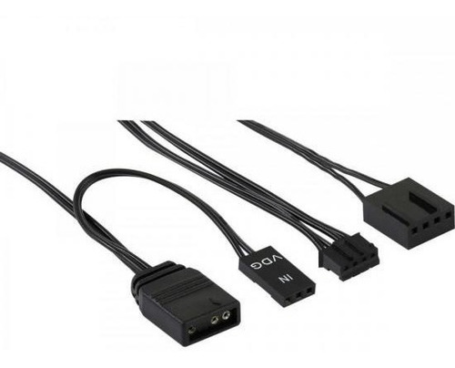 Kit 3 Cooler Fan Argb Mirage Pro Com Hub E Controle Aerocool