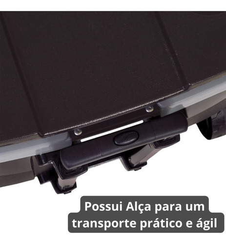 Cooler 42 L Rodas E Alça + Guarda Sol+ Banqueta Pesca/ Praia