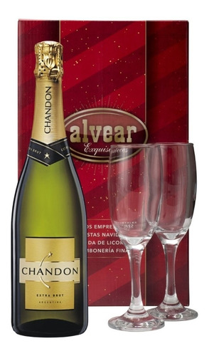 Champagne Chandon Brut  2 Copas