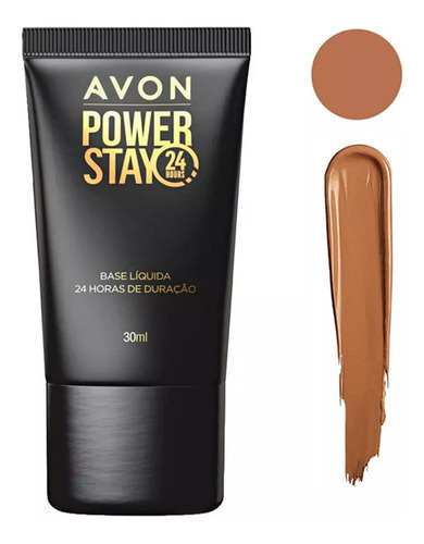 Base de maquiagem líquida Avon Power Stay - 30mL