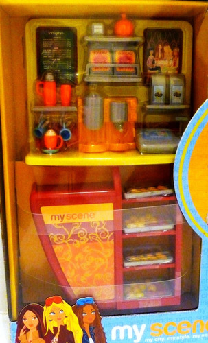 Barbie My Scene Daily Dish Cafe Set Muebles Cafeteria 2003