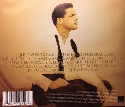 Cd Luis Miguel Mis Romances - Y Sellado