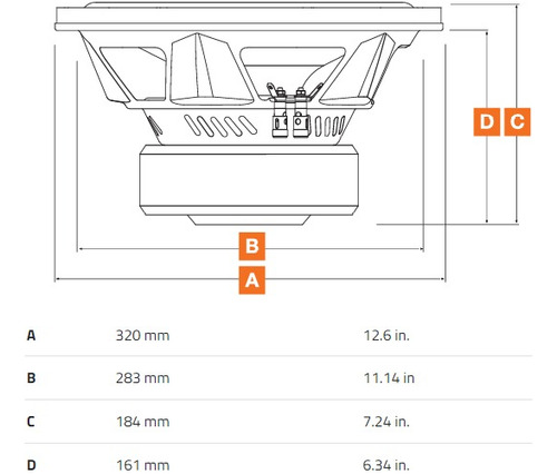 Alto Falante Subwoofer Hertz Spl Show Ss12 D2 12 Pol 1000w
