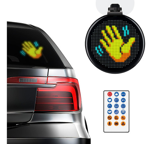 Accesorios Divertidos Para Automóvilluz Led De Seguridad Par