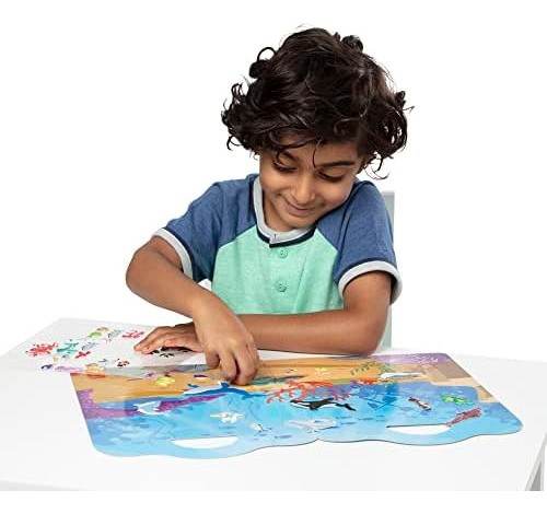 Melissa & Doug Juego De 3 Pegatinas Hinchadas Reutilizables