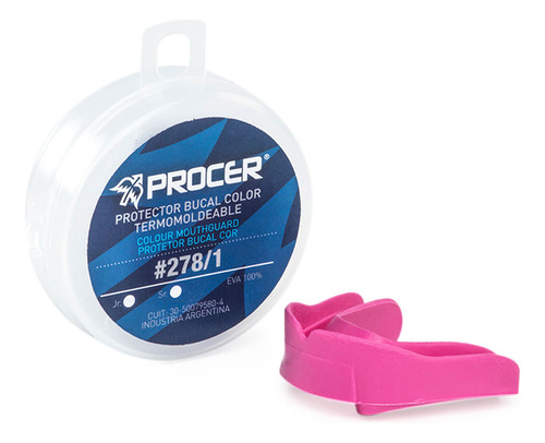 Protector Bucal Procer Color Fucsia Solo Deportes