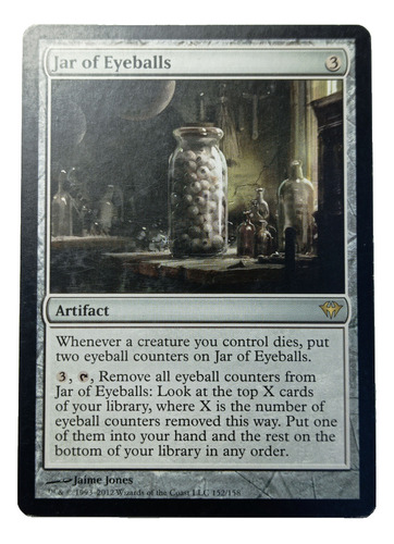 Carta Magic Jar Of Eyeballs [dark Ascension] Mtg Artifact