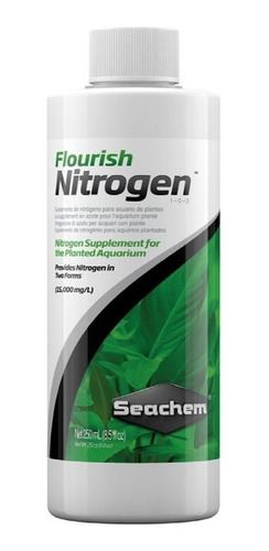 Flourish Nitrogen Seachem 100 Ml.  Acuario Plantado