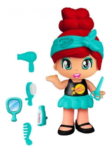 Pin Y Pon Muñeca Profesiones Figura Con Accesorios Pinypon