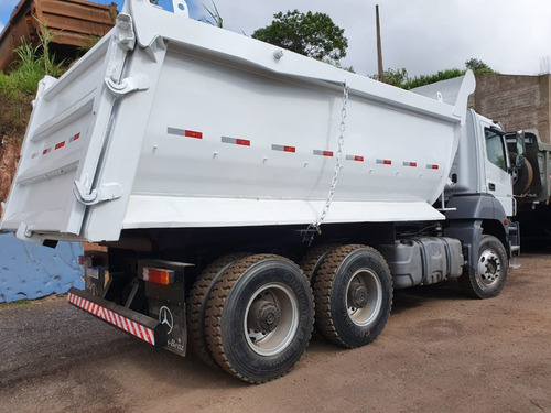 Mercedes-benz Axor 3344 6x4 Ano 2013 Basculante Traçado