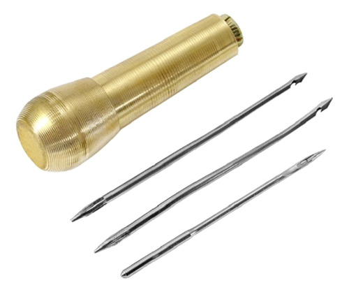 Agulha De Costura De Couro De Lona Com Alça De Metal Stitch