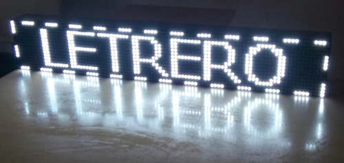 Letrero Led Autobus Wifi 12 Y 24v 1 00x20cm Boton Y Teclado