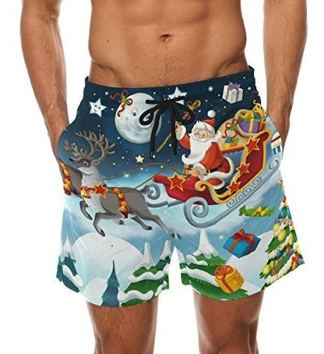 Lorvies Navidad De Hombres Santa Claus Beach Board 1z2px