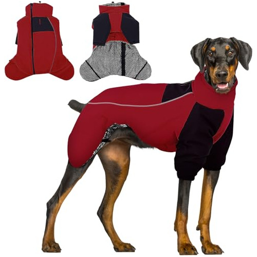 Asenku Abrigo Cálido Para Perro, Chaqueta De Invierno Imperm