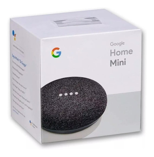 Imagen 4 de 4 de Google Home Mini con asistente virtual Google Assistant charcoal 110V/220V