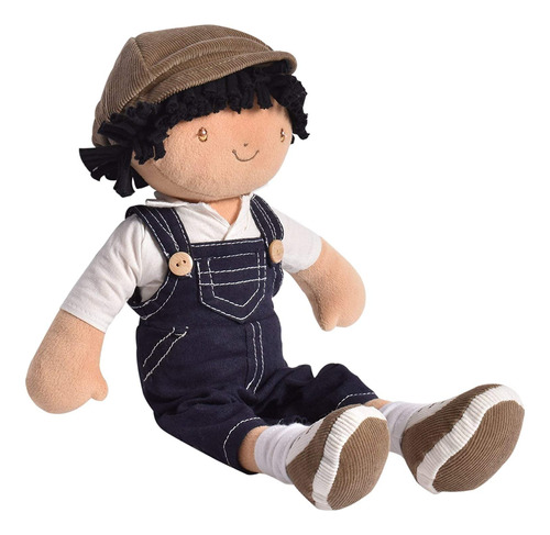 Tikiri Toys Bonikka Joe- Muñeca De Niño En Peto Y Gorra (azu