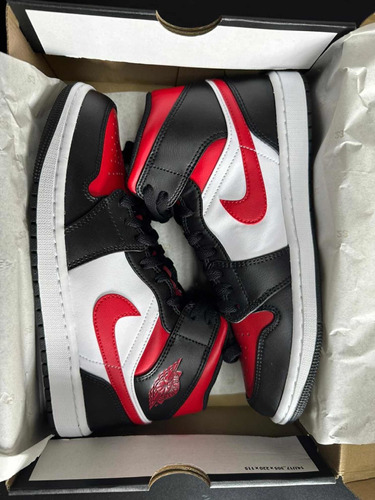 Jordan 1 Mis Chicago Bred Toe 25,26.5y 27 Cm