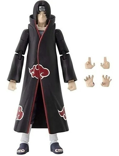 Muñeco Naruto Uchiha Sasuke Original 17 Cm -anime Heroes 