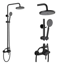 Comprar Grifería Barral Ducha Monocomando Exterior Negro Mate Wico