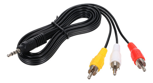 Cable De Audio Y Vídeo Rca De 3,5 Mm, Conector De 3,5 Mm A 3