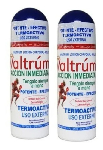 2 Valtrum Santo Remedio Alivia Dolores X 50gr