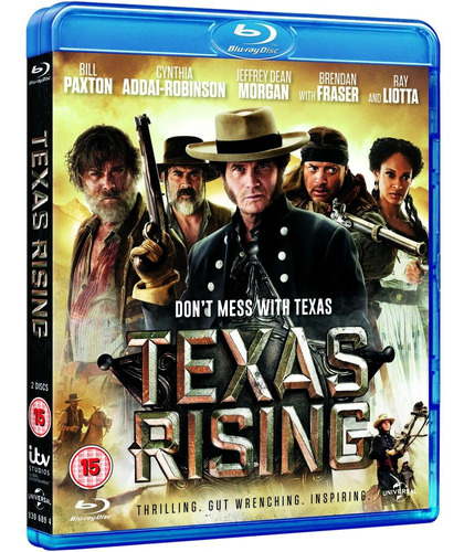 Texas Rising Miniserie 2xbd25 Incluye Material Extra