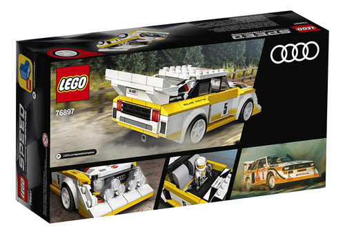 Lego Speed Champions 1985 De Juguete Para Audi Sport Quattro