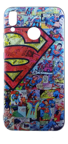 Case Funda Protector Para Huawei Y9 2019 Superman Comic