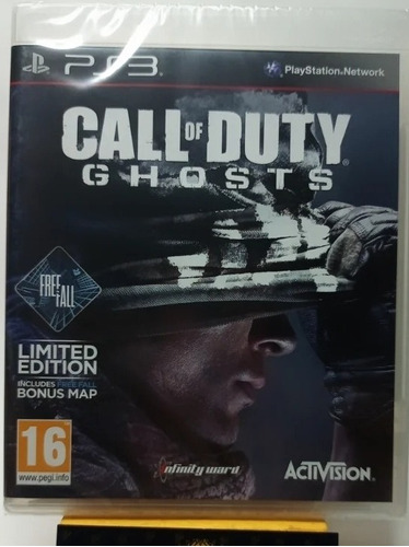 Call Of Duty Ghost Límites Edition Ps3 Físico Sellado