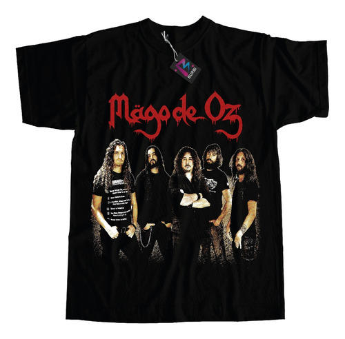 Remera Dtf Mago De Oz Estampa Grande Calidad Premium