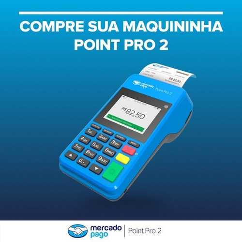 Imagem 2 de 3 de Maquininha Point Pro 2 A Máquina De Cartão Do Mercado Pago