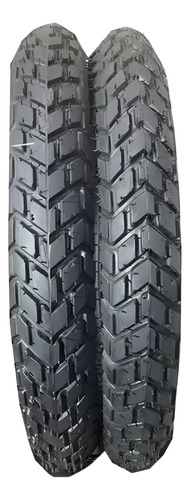 Kit Par De Pneus Robusto Ybr Factor Dafra Speed Max Cg 99