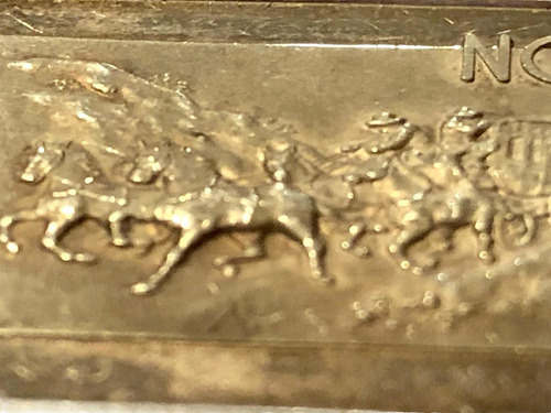 Medalla De Plata 1 Onza Conmemorando Estado De North Dakota (Usado)