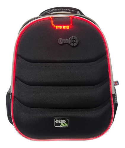 Mochila Con Luces Escolar Original Fotorama Neon Packs