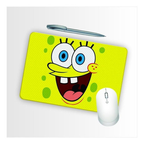 Mouse Pad Emborrachado Personalizado Bob Esponja Animado