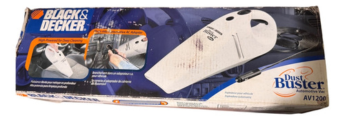Aspiradora Portátil Black & Decker Av1200(auto/casa Rodante) Blanco (Usado)