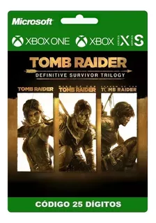 Tomb Raider Definitive Survivor Trilogy Xbox - 25 Dígitos