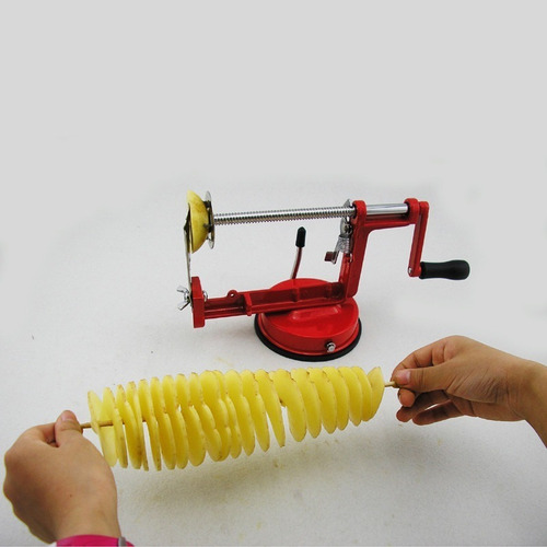 Cortadora En Espiral De Papa Verduras Frutas De Metal