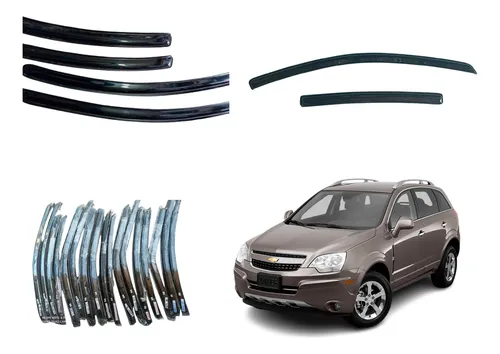 Tejas Deflectores Chevrolet Spark Sail Tracker Captiva Aveo