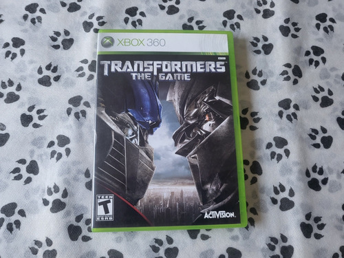 Transformers The Game Original Completo Para Xbox 360
