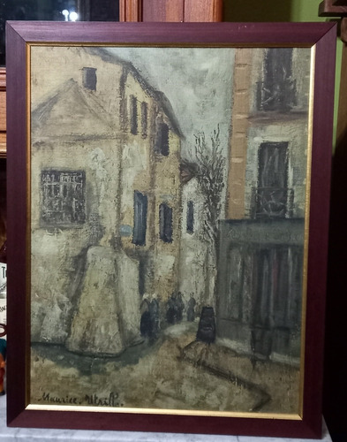 Cuadro Reproducción Obra De Maurice Utrillo