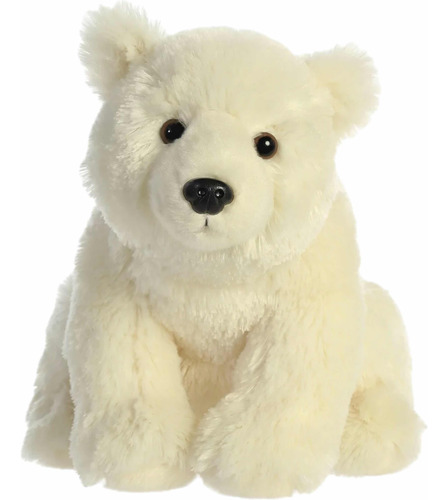 Peluche Aurora Oso Polar 30 Cms. Nuevo