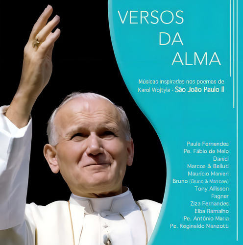 Cd João Paulo Ii - Versos Da Alma - Poemas De S. J. Paulo Ii