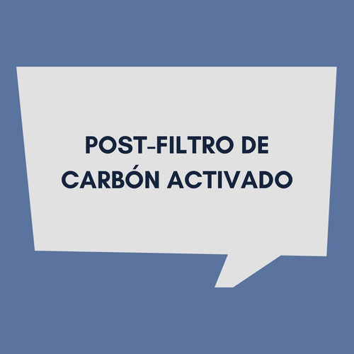 Posfiltro Vulcano En Linea Carbon Antibact Osmosis // 600046