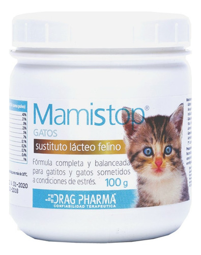 Mamistop Leche Para Gatitos 100 Grs  - Envíos A Todo Chile