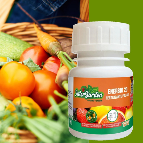 Imagen 2 de 4 de Fertilizante Produce Más Flores Y Más Frutos. Enerbio 20