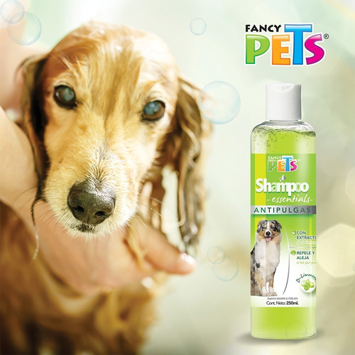 Shampoo Essentials Antipulga Parasito 250ml Perro Limón Limón