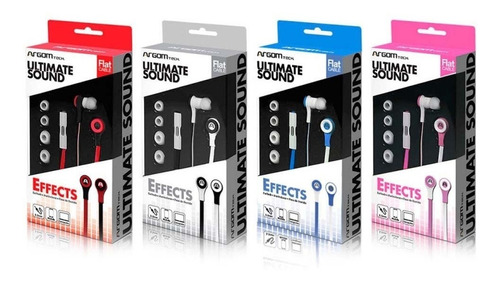 Audifonos Argom Ultimate Sound Effects, Cable Flat *itech