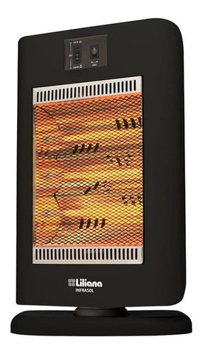 Imagen 2 de 7 de Calefactor Infrarrojo Liliana Infrasol Cig100 Oscilante Reg